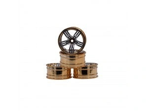 Dominate the Track 1/10 Aluminum Drift Wheels 4pc Set
