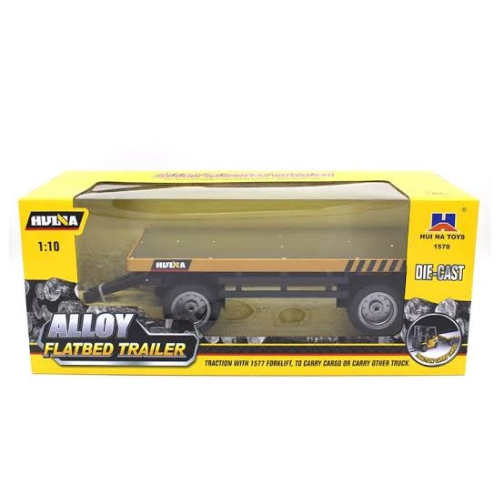 Haul It All 1/10 Scale Flatbed Truck Trailer